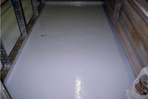 Optimized intake chamber floor with rust-free diamond plate at a university in Cambridge, MA
