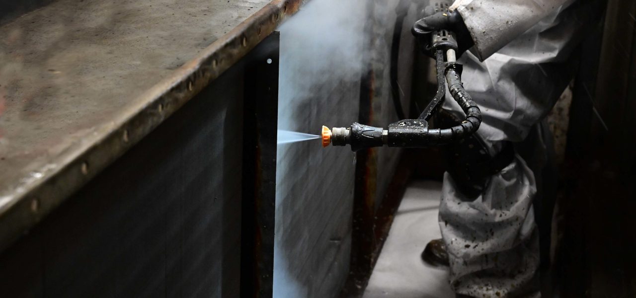 AQUIS expert cleans coils as a part of coil restoration services